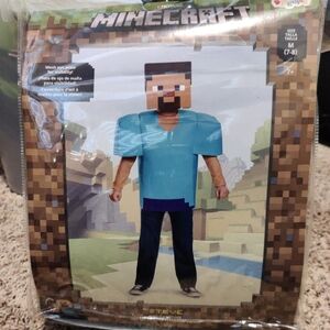 Minecraft Steve Costume for Kids